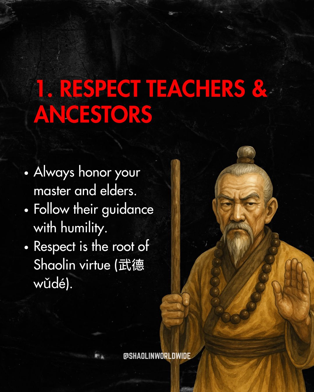 Shaolin Wisdom:  8 Principles for Life