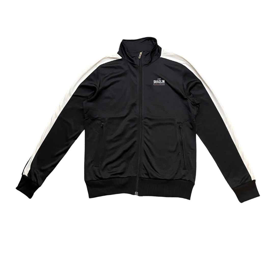 Frontside of Limited Edition Black Tracksuit